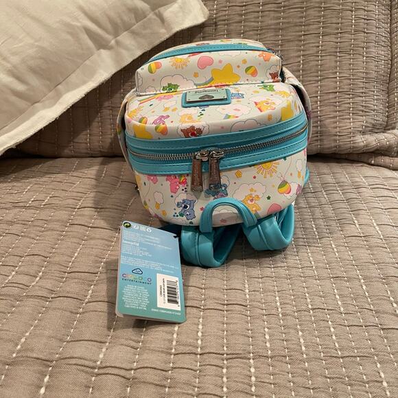 Loungefly Backpack Care Bears 40th Anniversary New - Picture 6 of 8